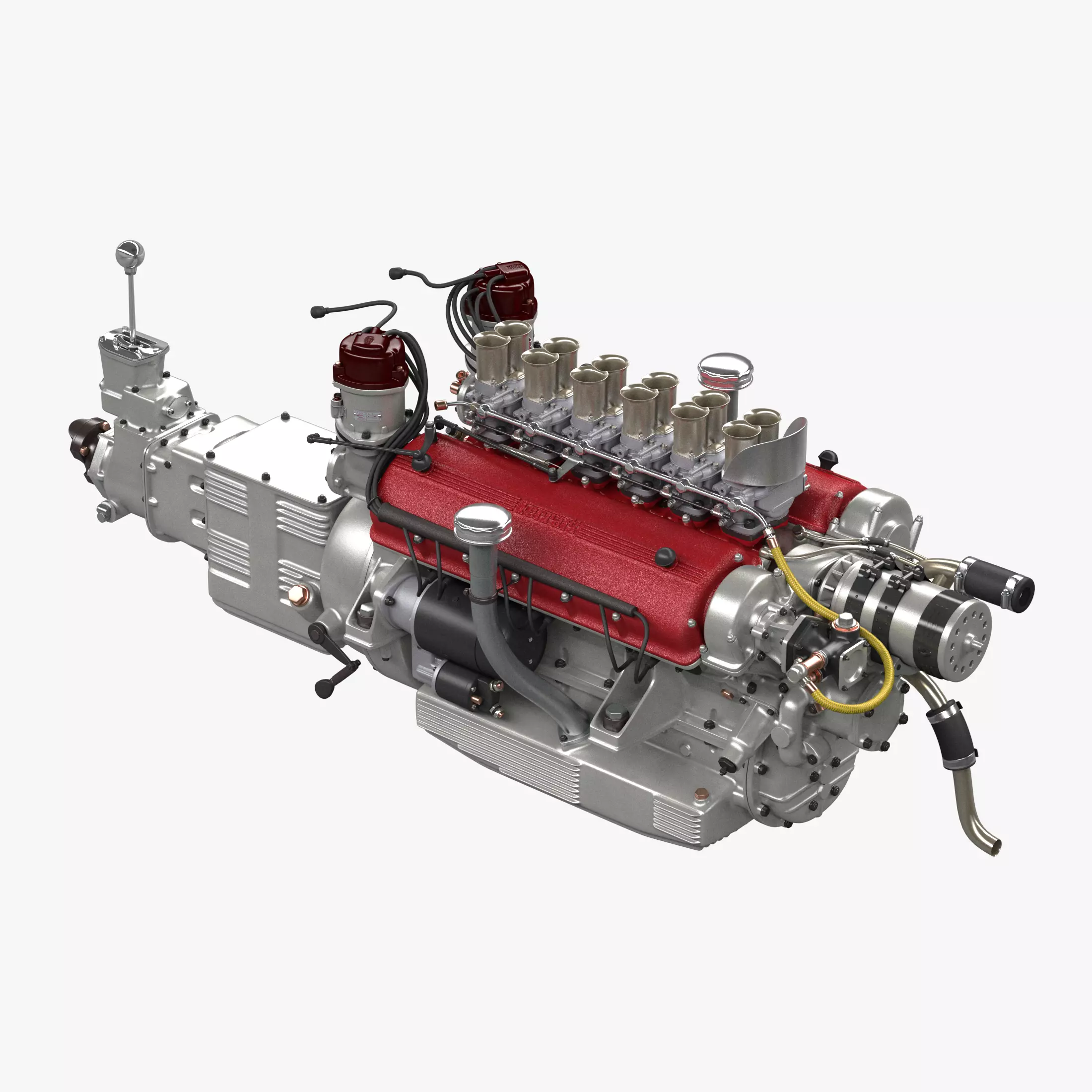 Ferrari 250 TR Engine - 3 liter - 1st version 3D model_0