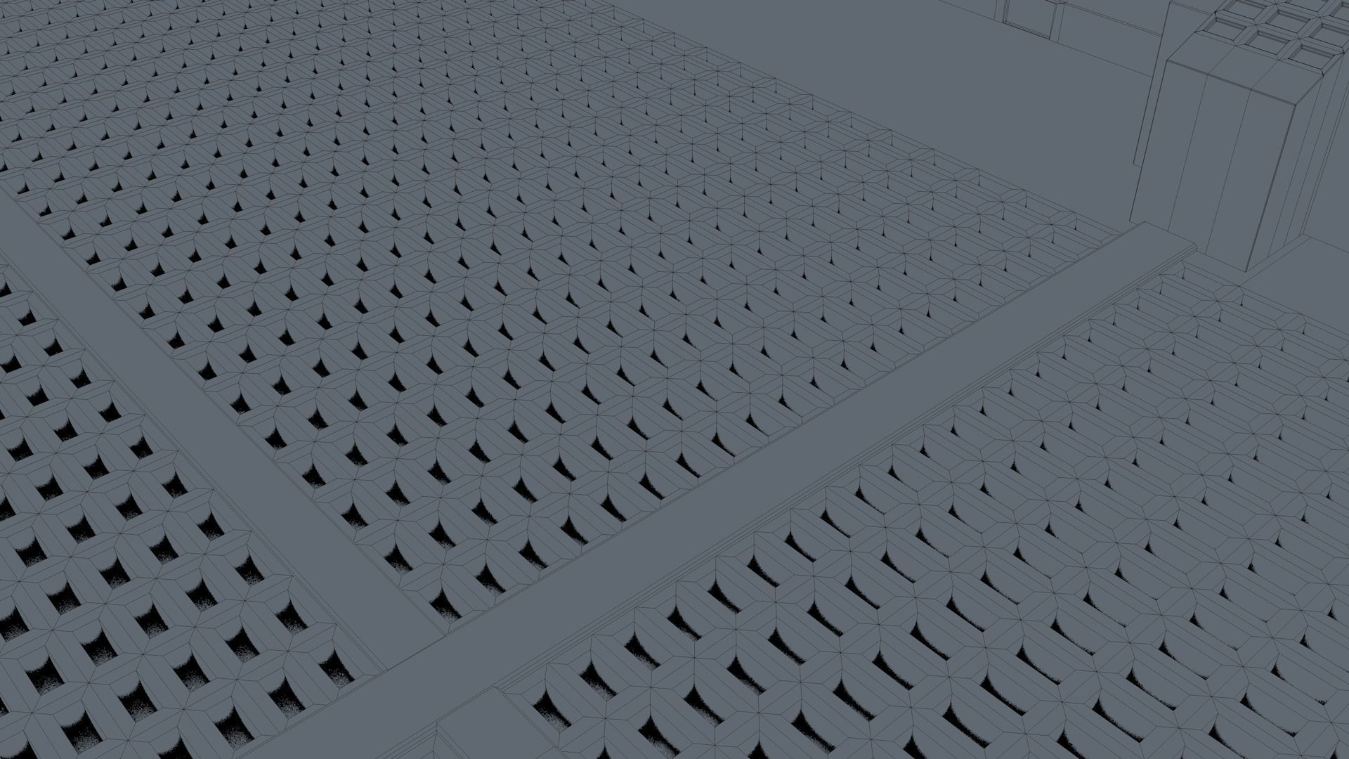 Sci Fi Corridor 3D model_19