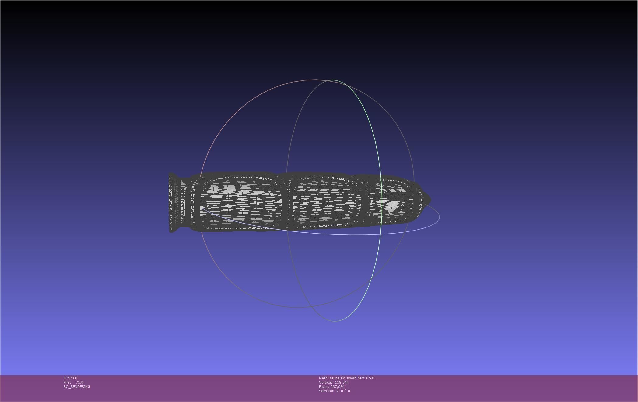 Sword Art Online Asuna ALO Sword Printable Assembly 3D print model_133