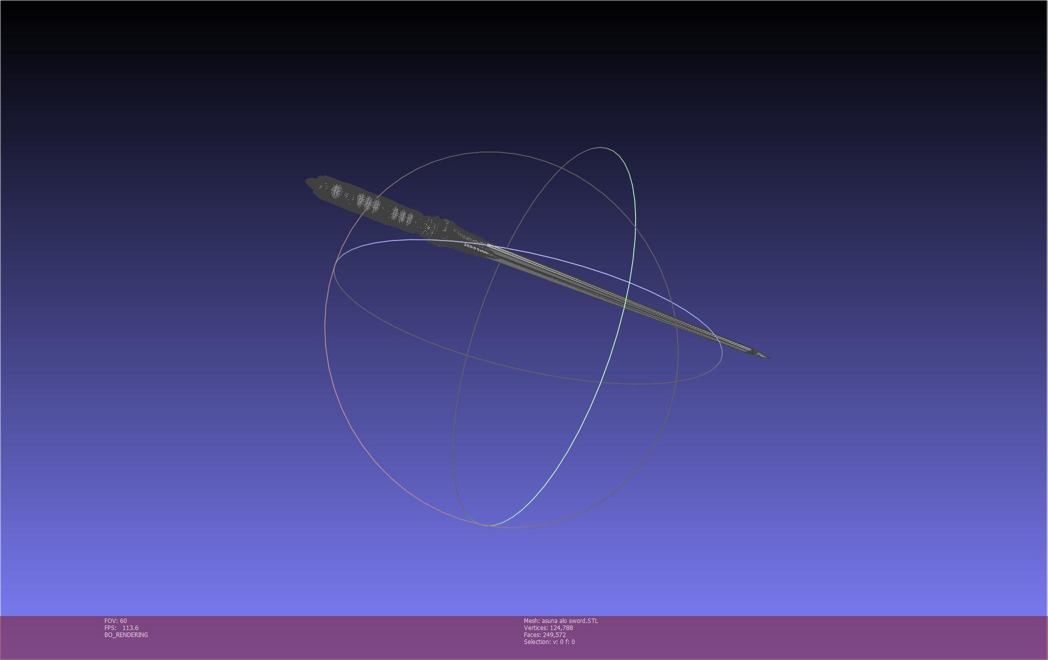 Sword Art Online Asuna ALO Sword Printable Assembly 3D print model_80