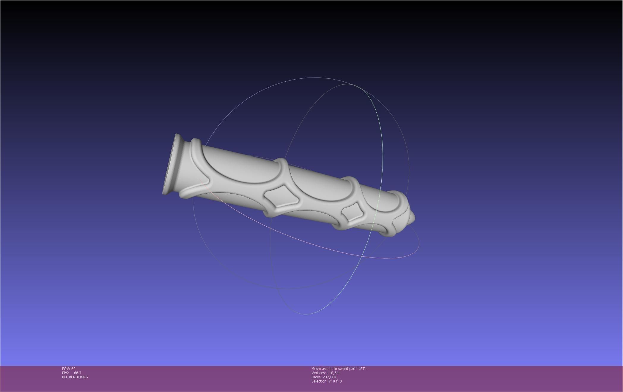 Sword Art Online Asuna ALO Sword Printable Assembly 3D print model_139