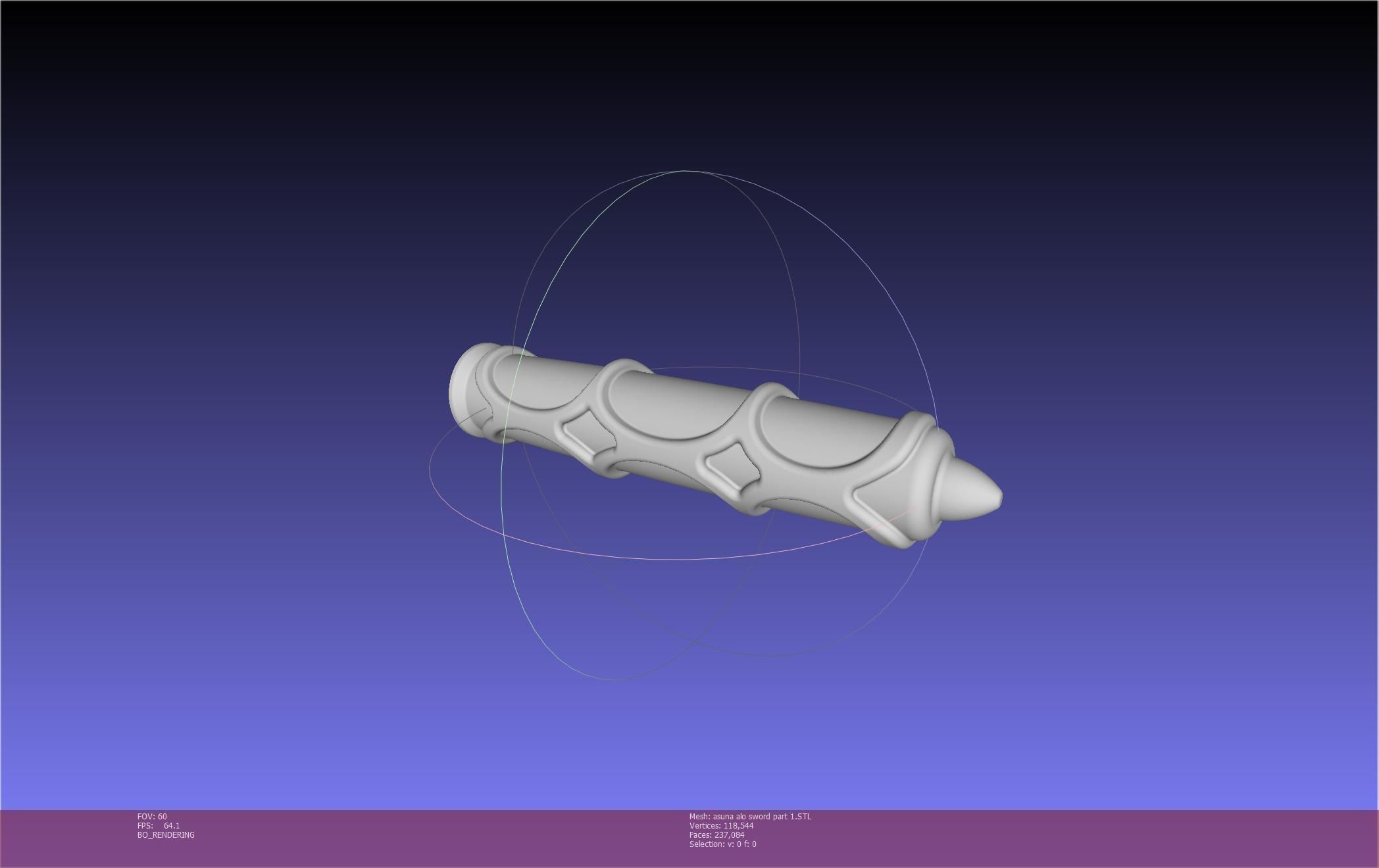 Sword Art Online Asuna ALO Sword Printable Assembly 3D print model_135