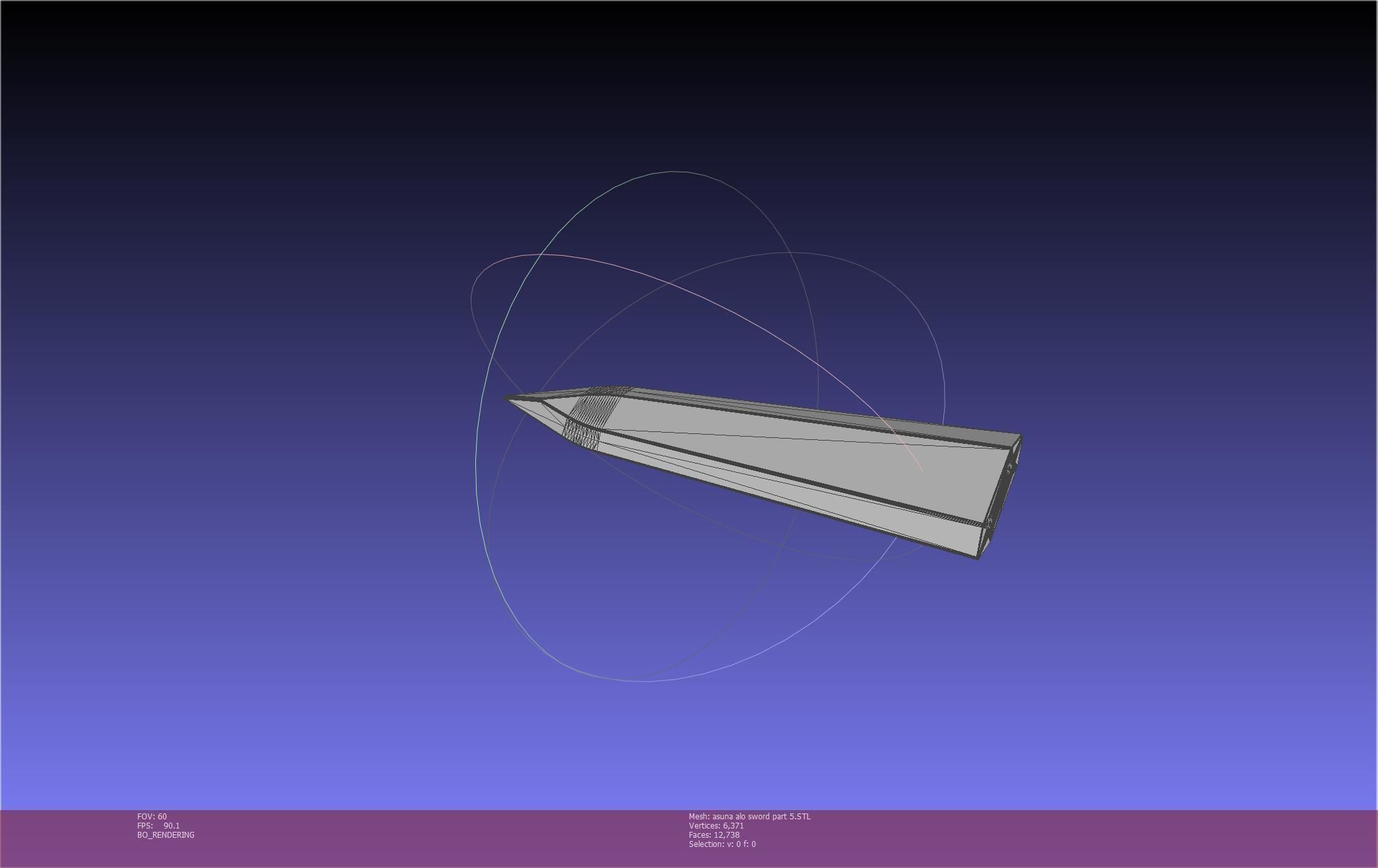 Sword Art Online Asuna ALO Sword Printable Assembly 3D print model_147