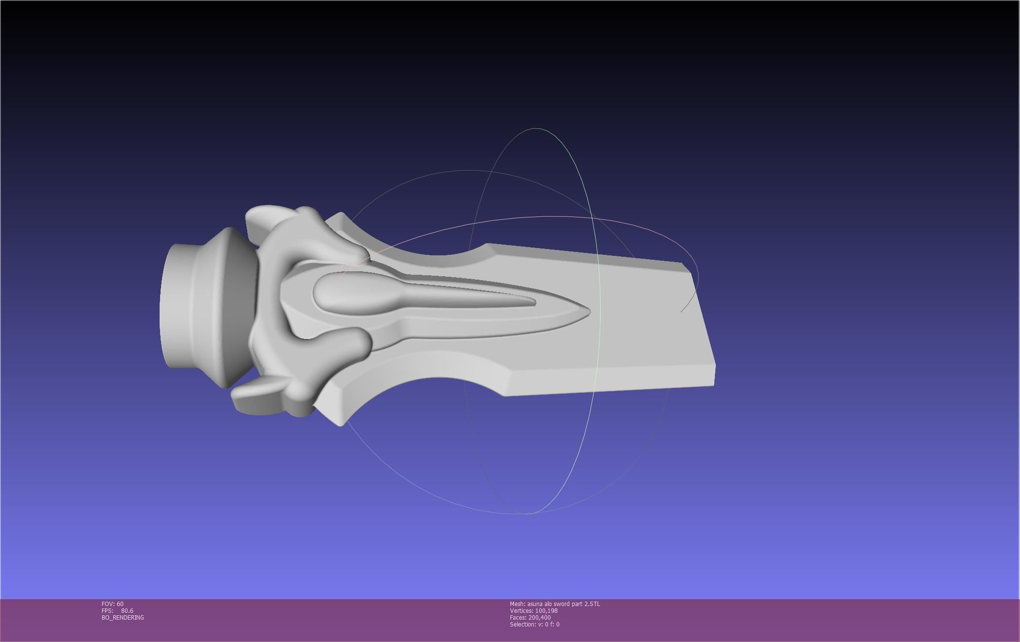 Sword Art Online Asuna ALO Sword Printable Assembly 3D print model_146