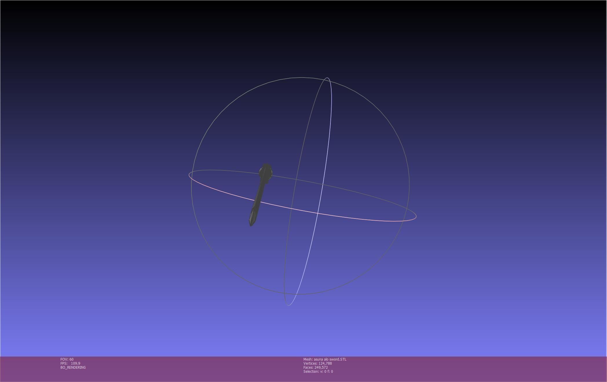 Sword Art Online Asuna ALO Sword Printable Assembly 3D print model_89