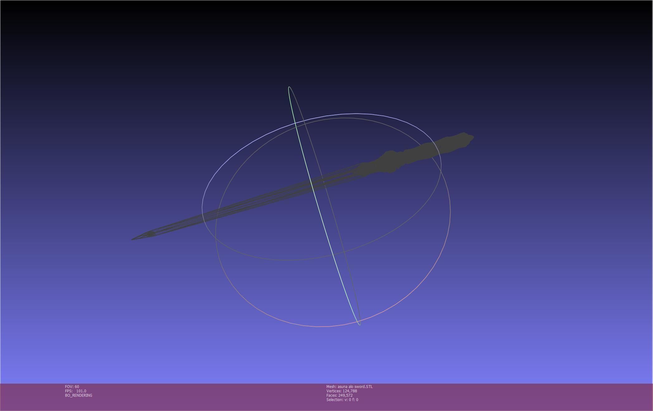 Sword Art Online Asuna ALO Sword Printable Assembly 3D print model_104