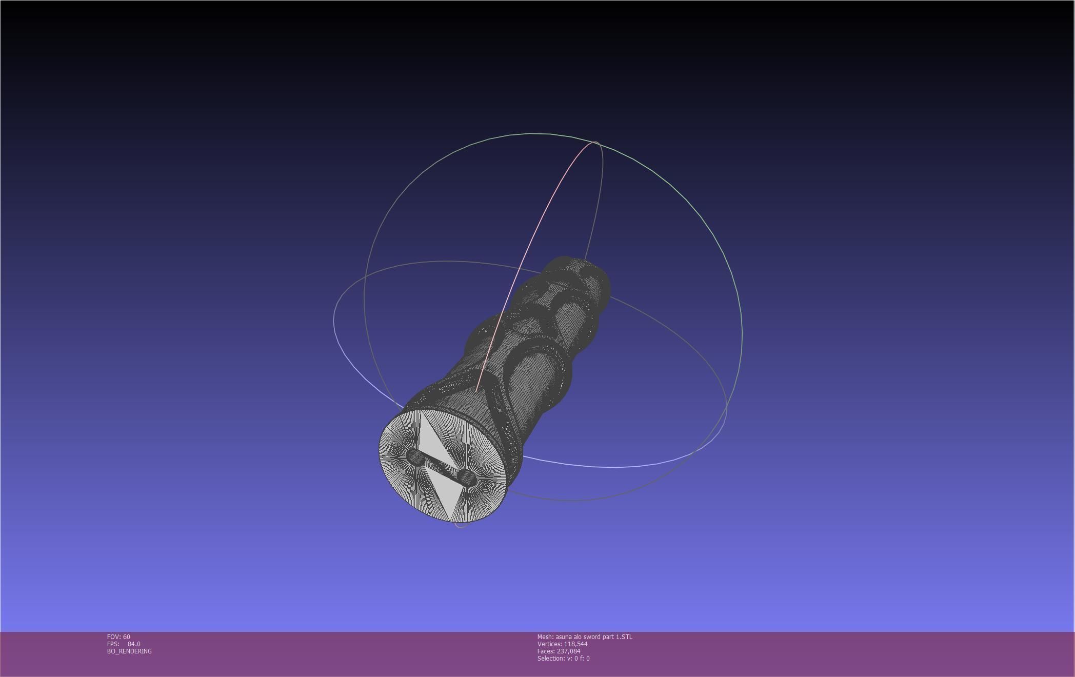 Sword Art Online Asuna ALO Sword Printable Assembly 3D print model_132