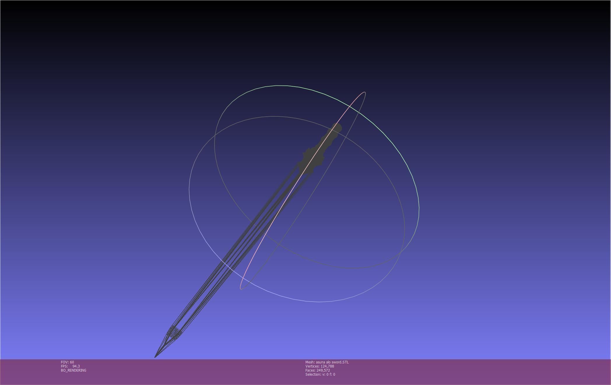 Sword Art Online Asuna ALO Sword Printable Assembly 3D print model_102