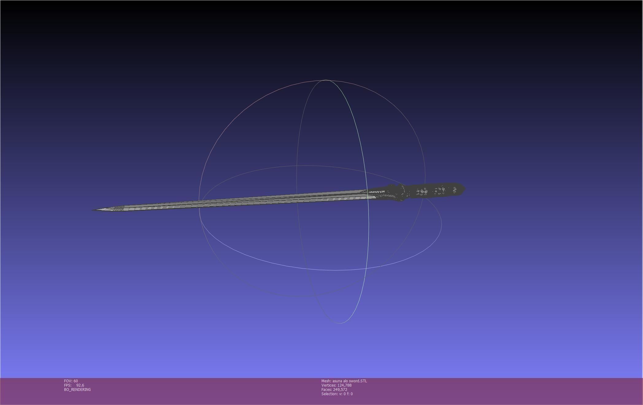 Sword Art Online Asuna ALO Sword Printable Assembly 3D print model_106