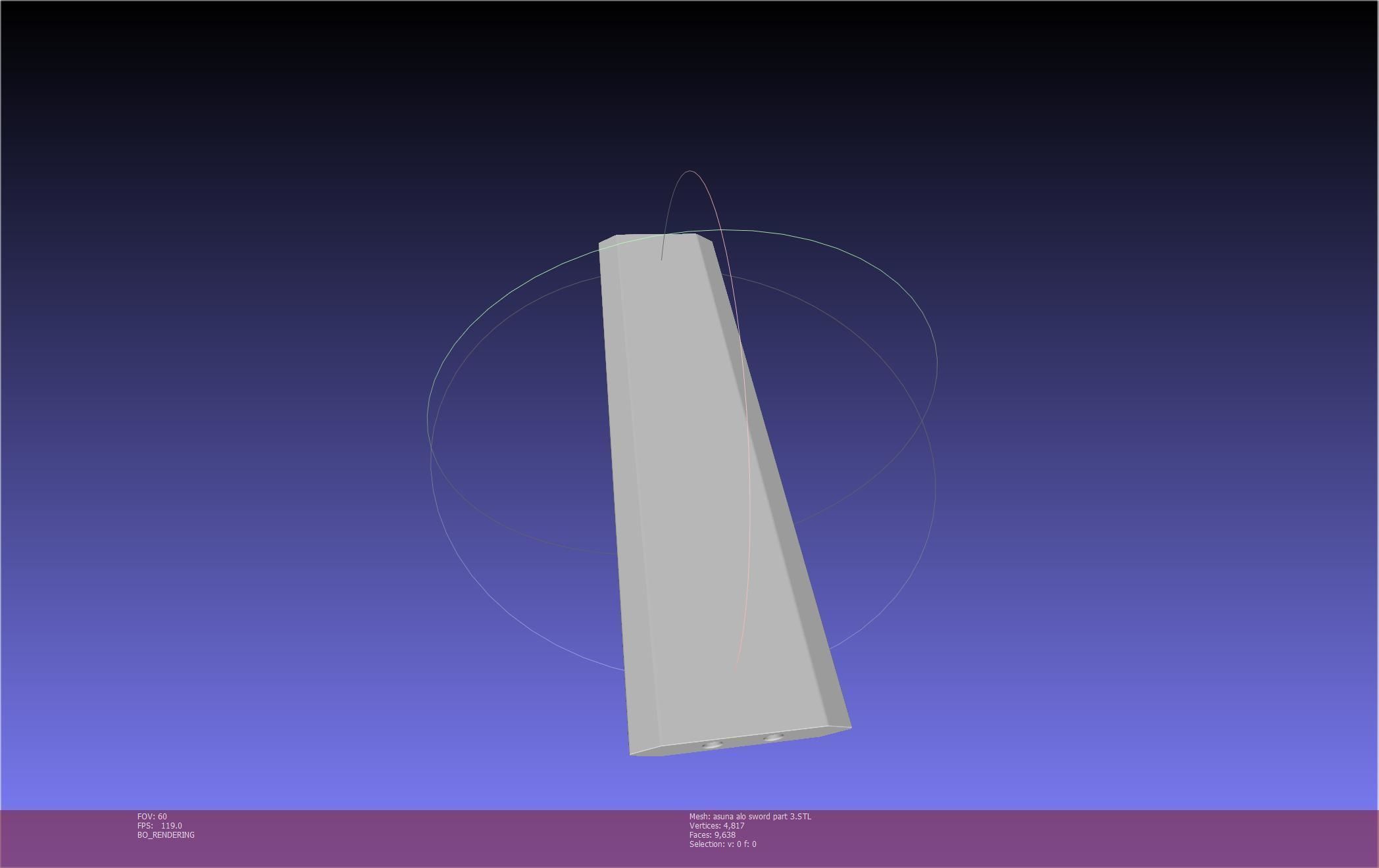 Sword Art Online Asuna ALO Sword Printable Assembly 3D print model_149