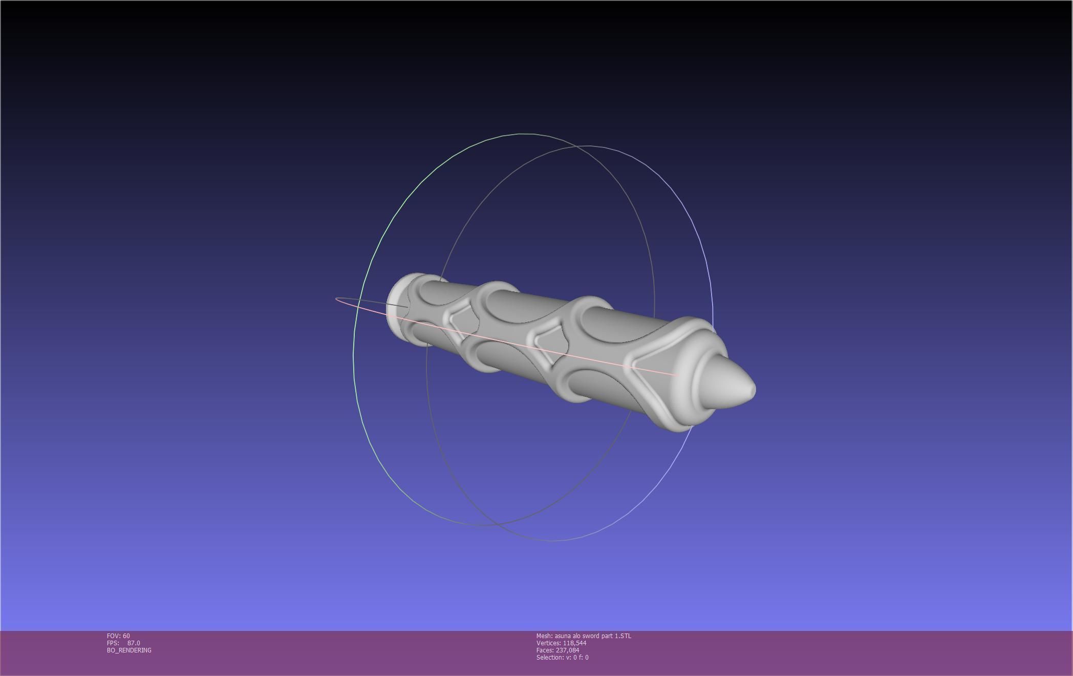 Sword Art Online Asuna ALO Sword Printable Assembly 3D print model_136