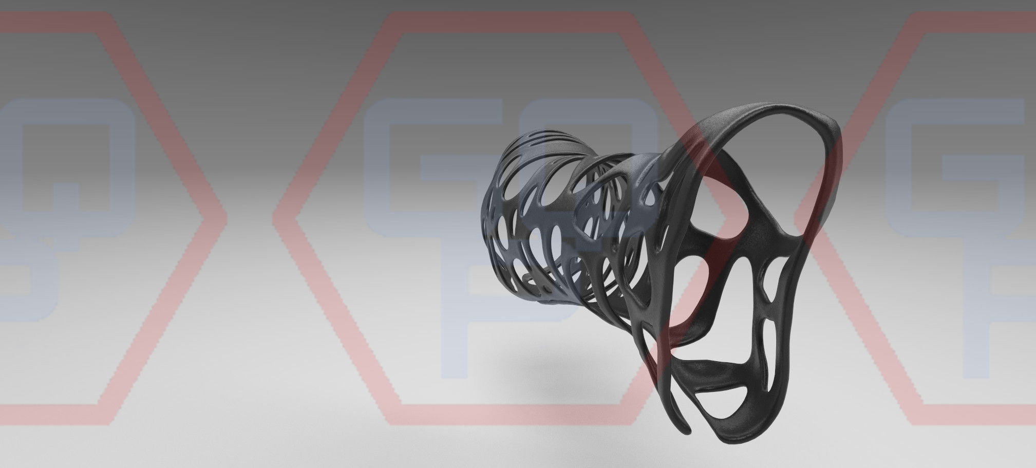 Orthopedic Hand wrist brace Low-poly 3D model_16