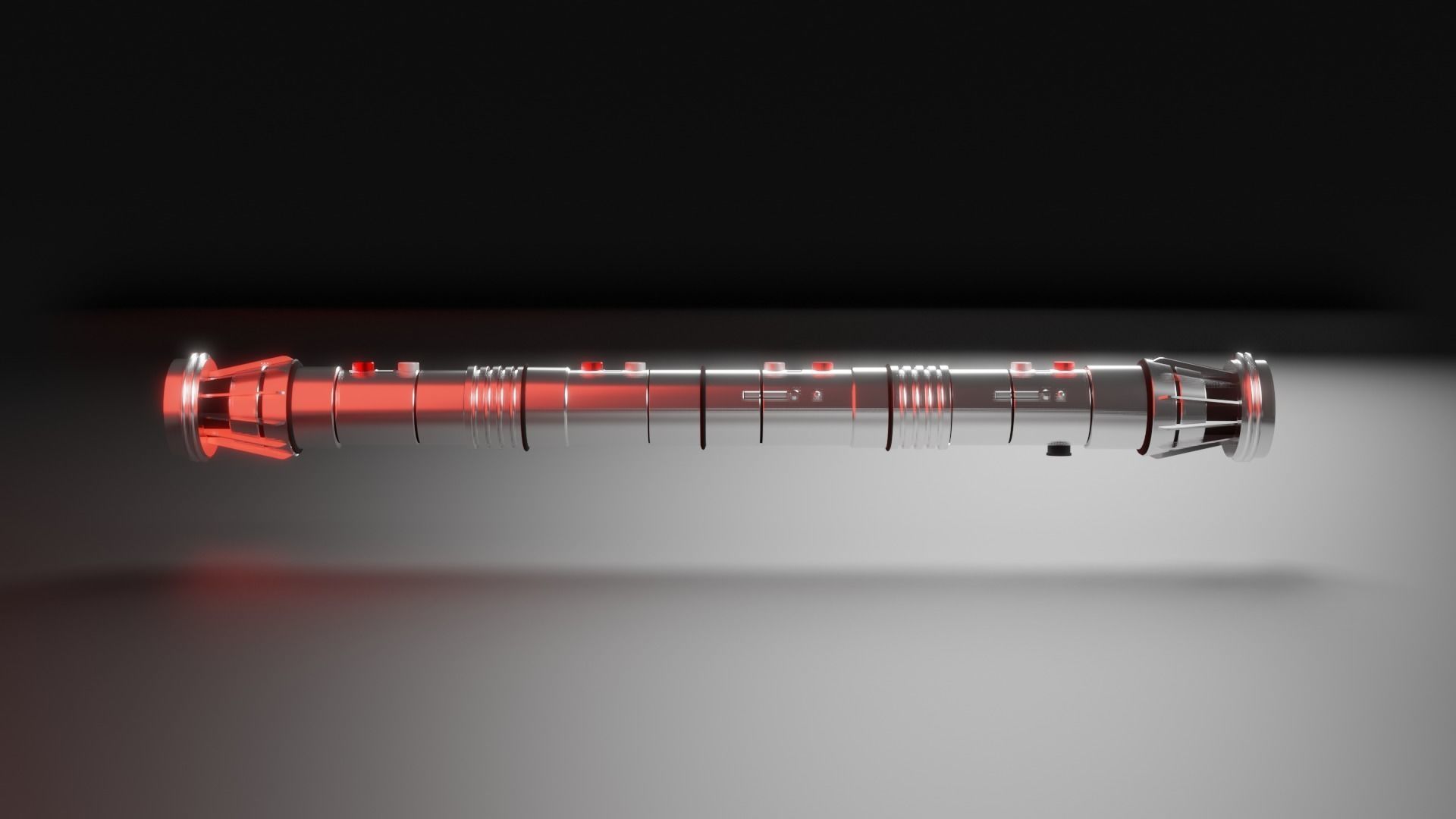 Darth Maul Lightsaber ---UPDATED VERSION--- Low-poly 3D model_4