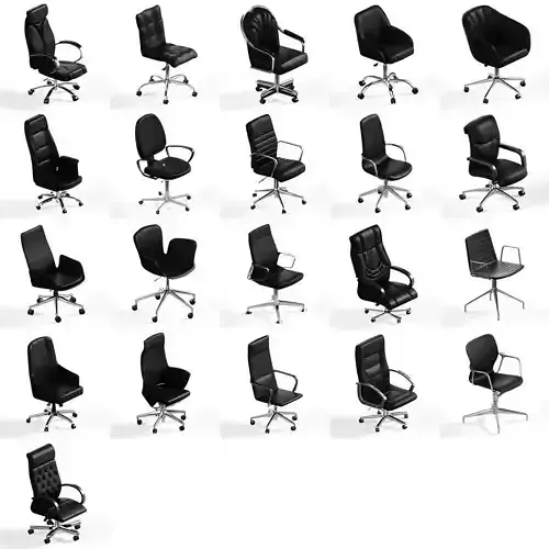 21 office chair pack collection 
