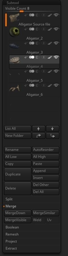 Alligator Snapping Turtle 3D print model_17