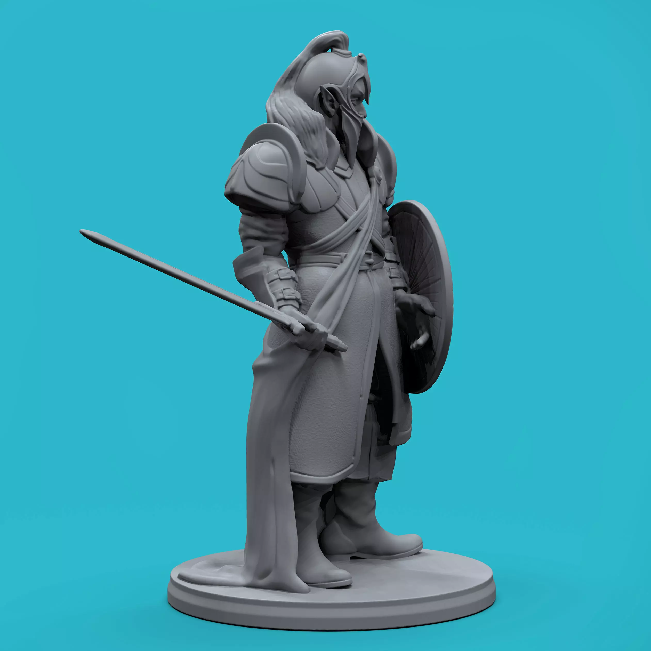 ELF WARRIOR 3D print model