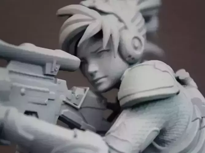 Kerrigan as Ghost 3D print model