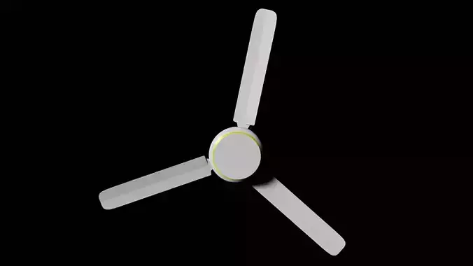 Celing Fan Low-poly 3D model