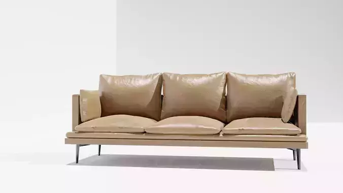 Italian Leather Couch