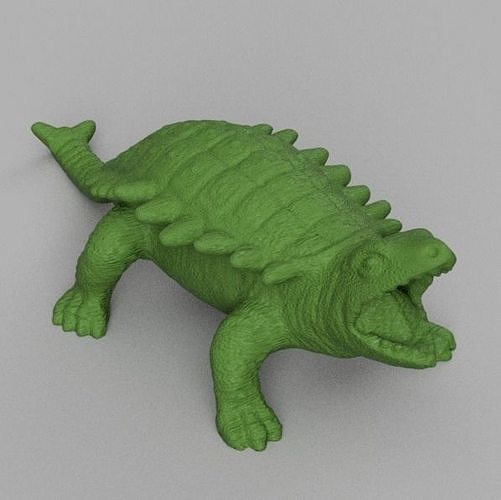 dinosaure carapace  3D print model