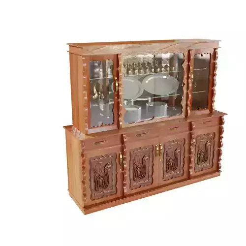 Medieval display cabinet