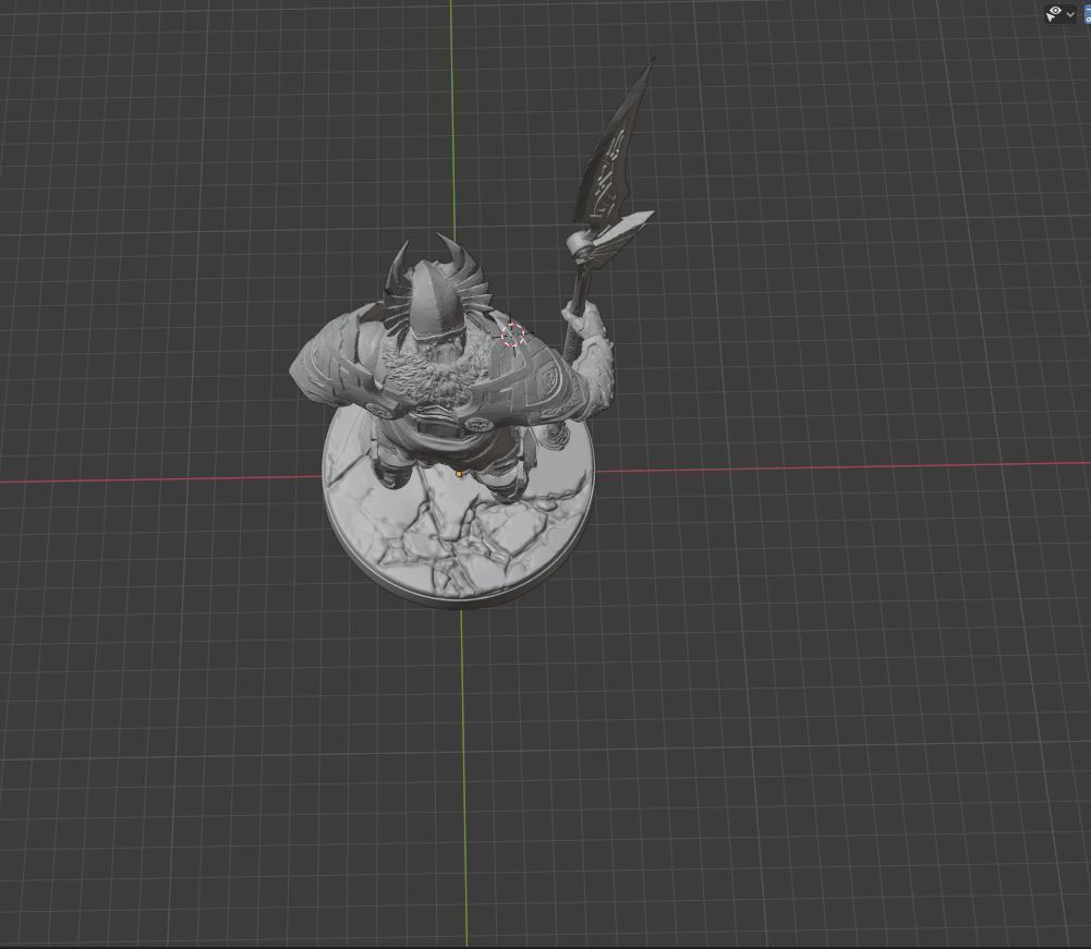 Odin le roi des dieux nordiques 3D print model_3