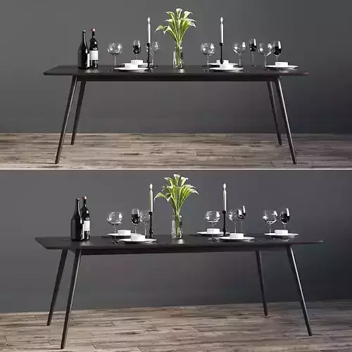 Rectangular Fen Dinning Table