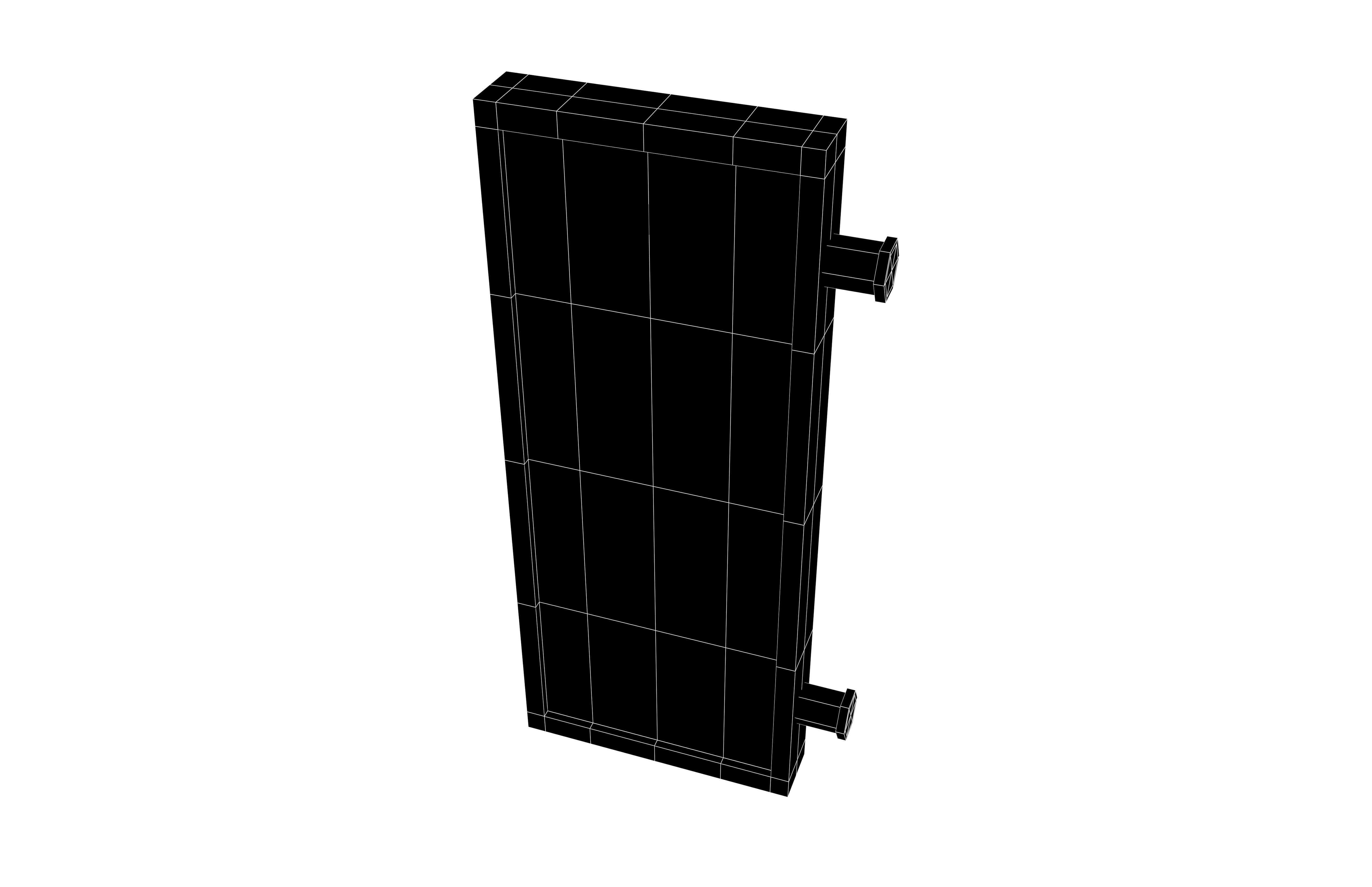 Brand 009 Low-poly 3D model_6