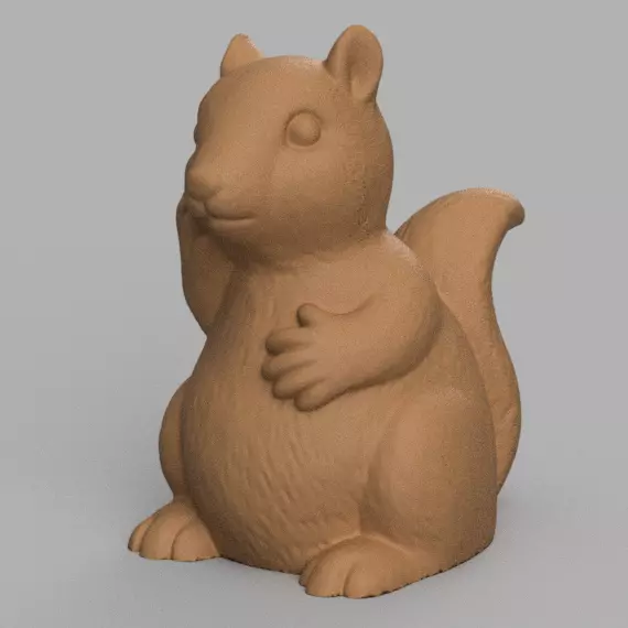 Ecureuil squirrel 3D print model