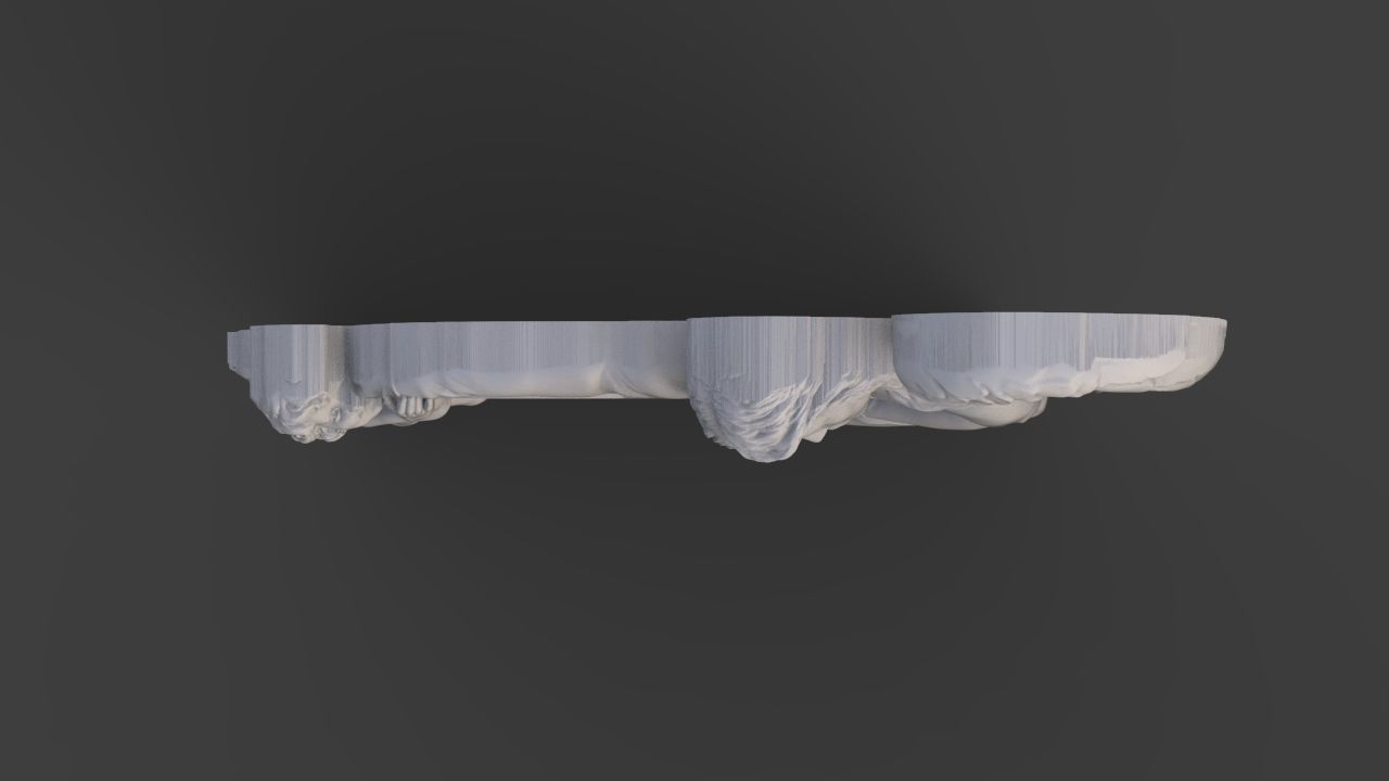 Mother and son tombstone 3D print model_6