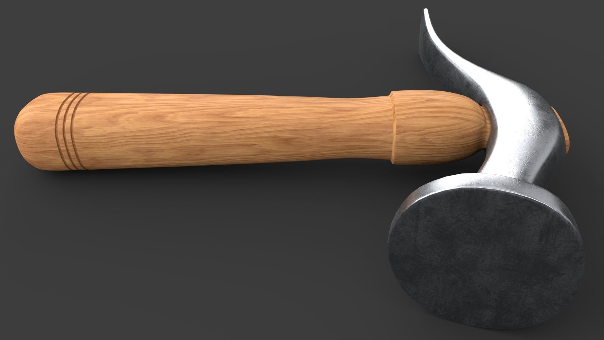 Shoe Hammer Low-poly 3D model_28