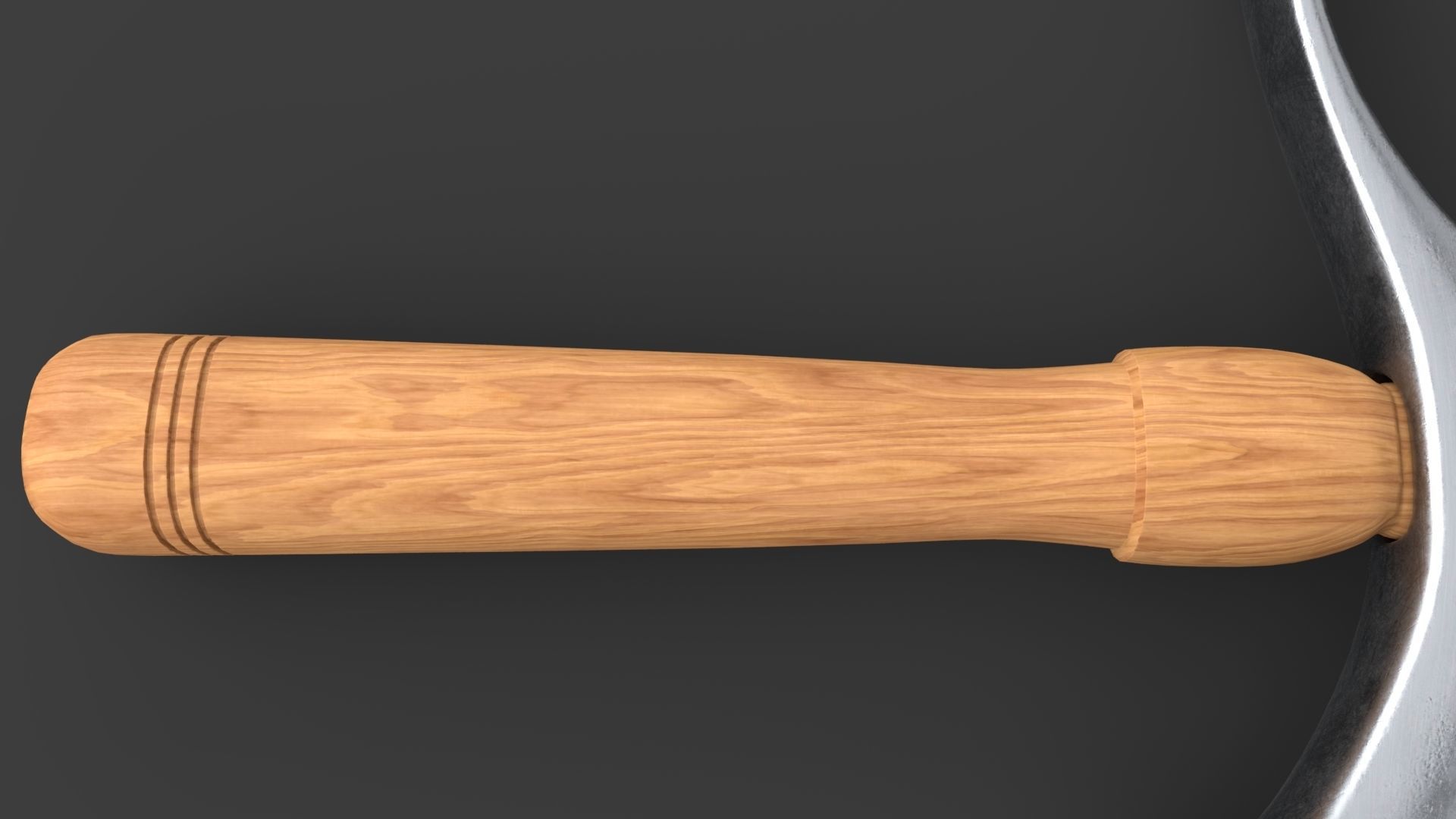 Shoe Hammer Low-poly 3D model_38