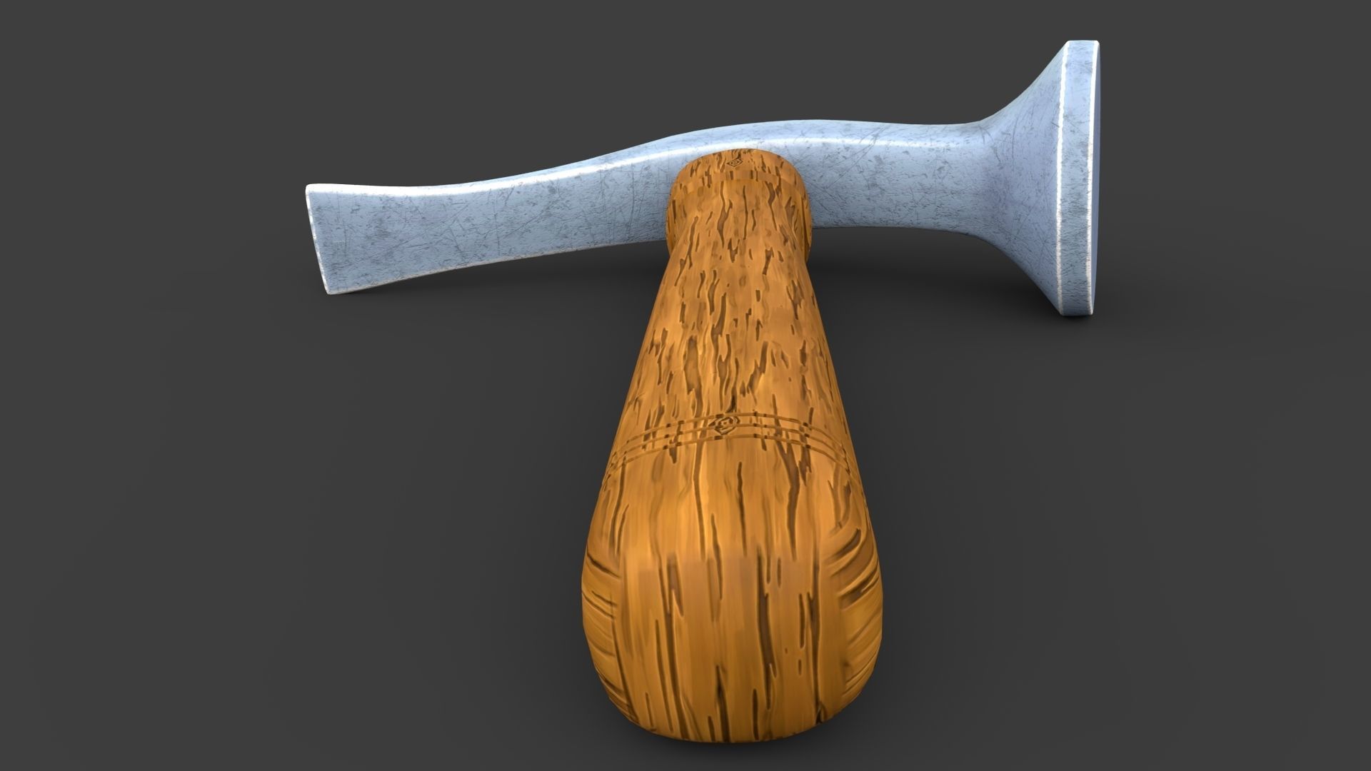 Shoe Hammer Low-poly 3D model_47
