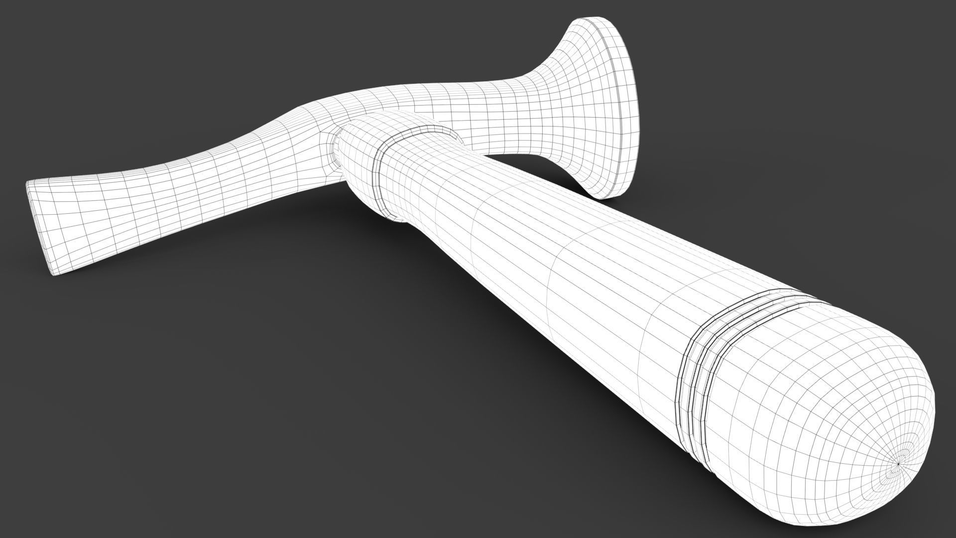 Shoe Hammer Low-poly 3D model_18