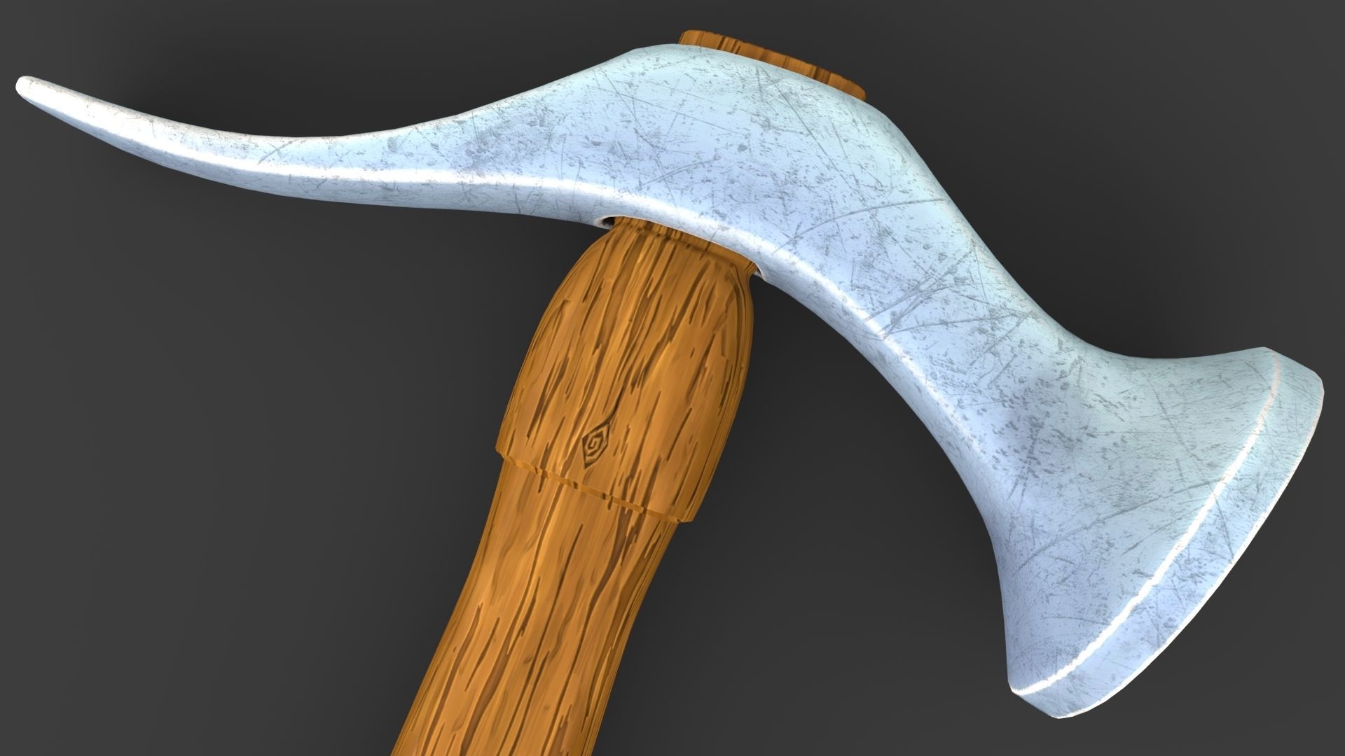 Shoe Hammer Low-poly 3D model_49