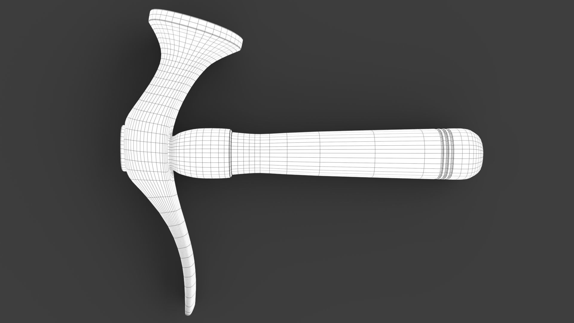 Shoe Hammer Low-poly 3D model_22