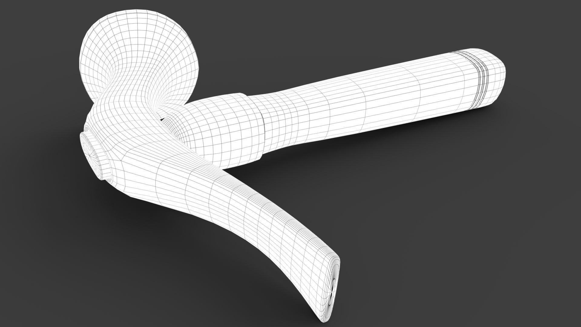 Shoe Hammer Low-poly 3D model_14