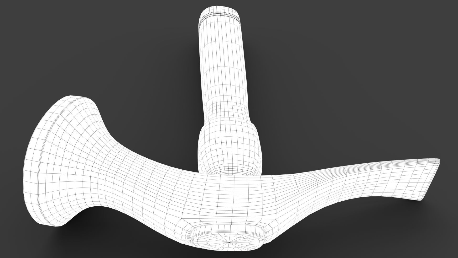 Shoe Hammer Low-poly 3D model_10