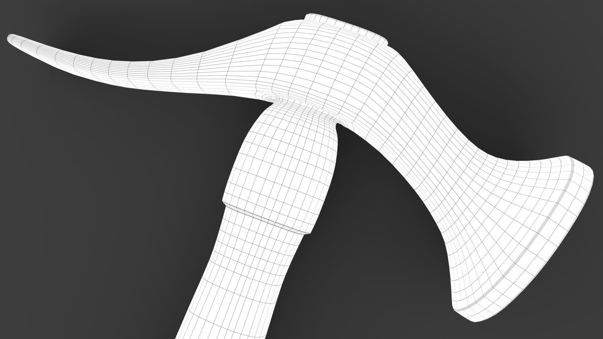 Shoe Hammer Low-poly 3D model_24
