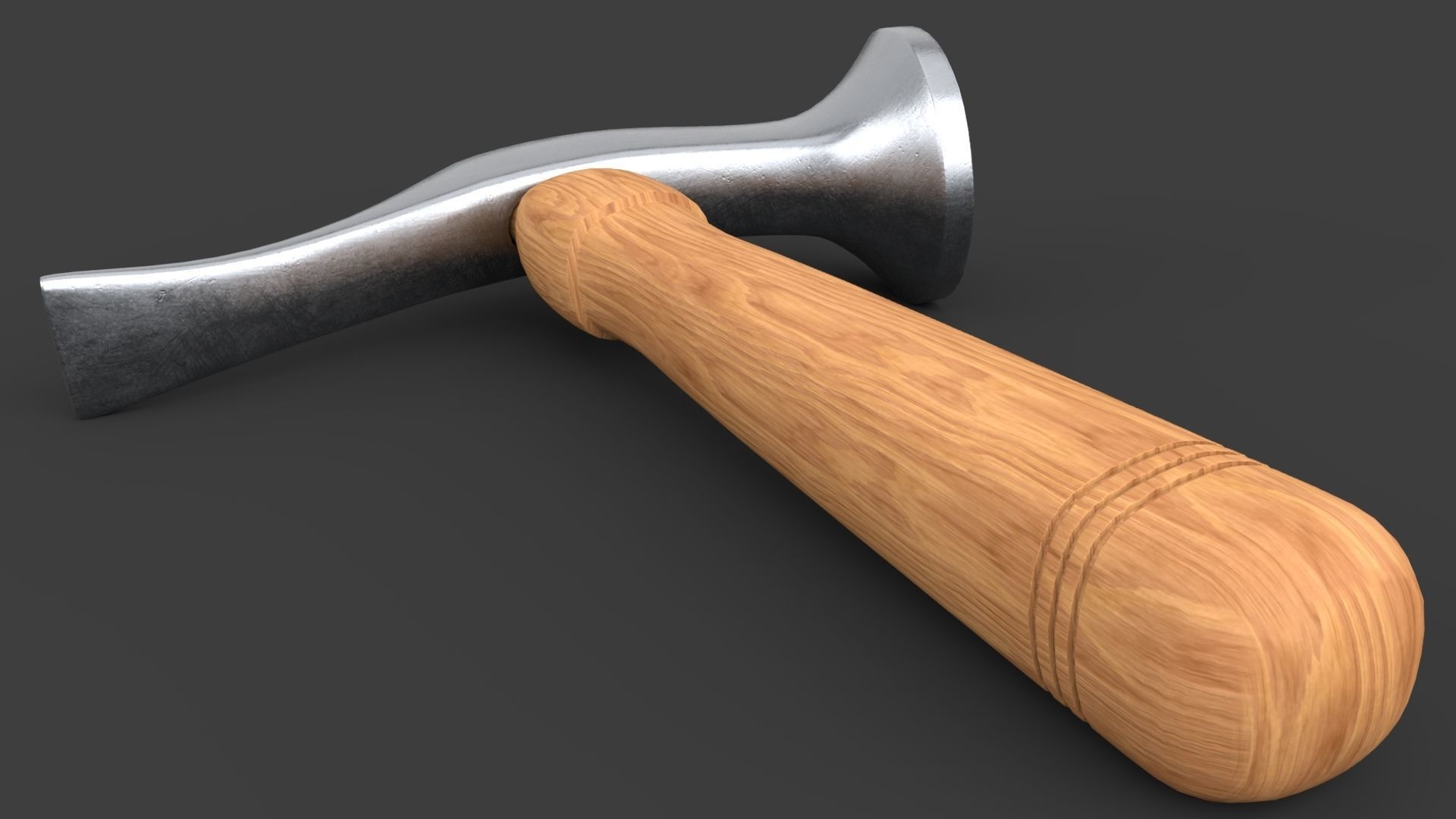 Shoe Hammer Low-poly 3D model_34