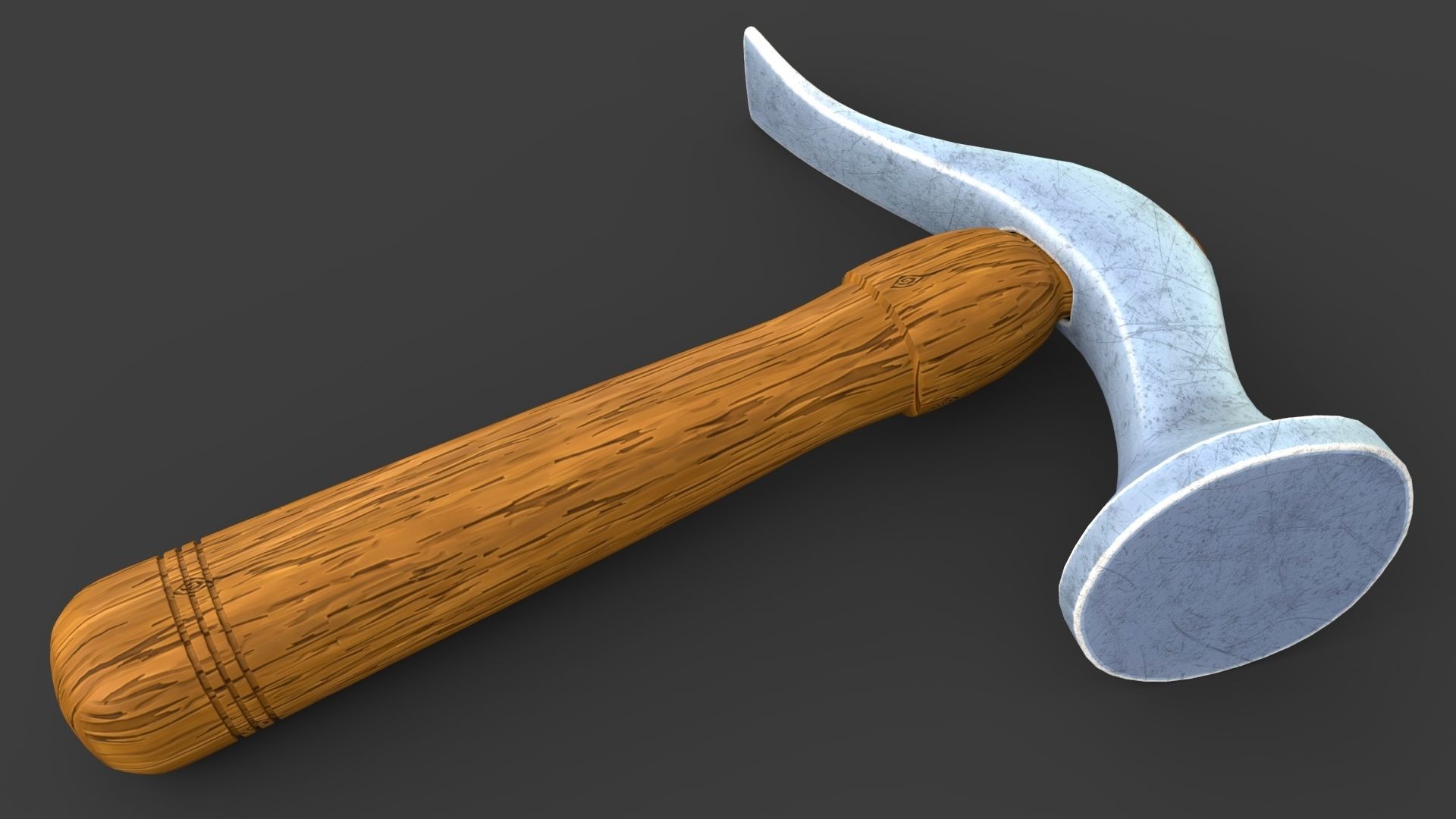 Shoe Hammer Low-poly 3D model_39
