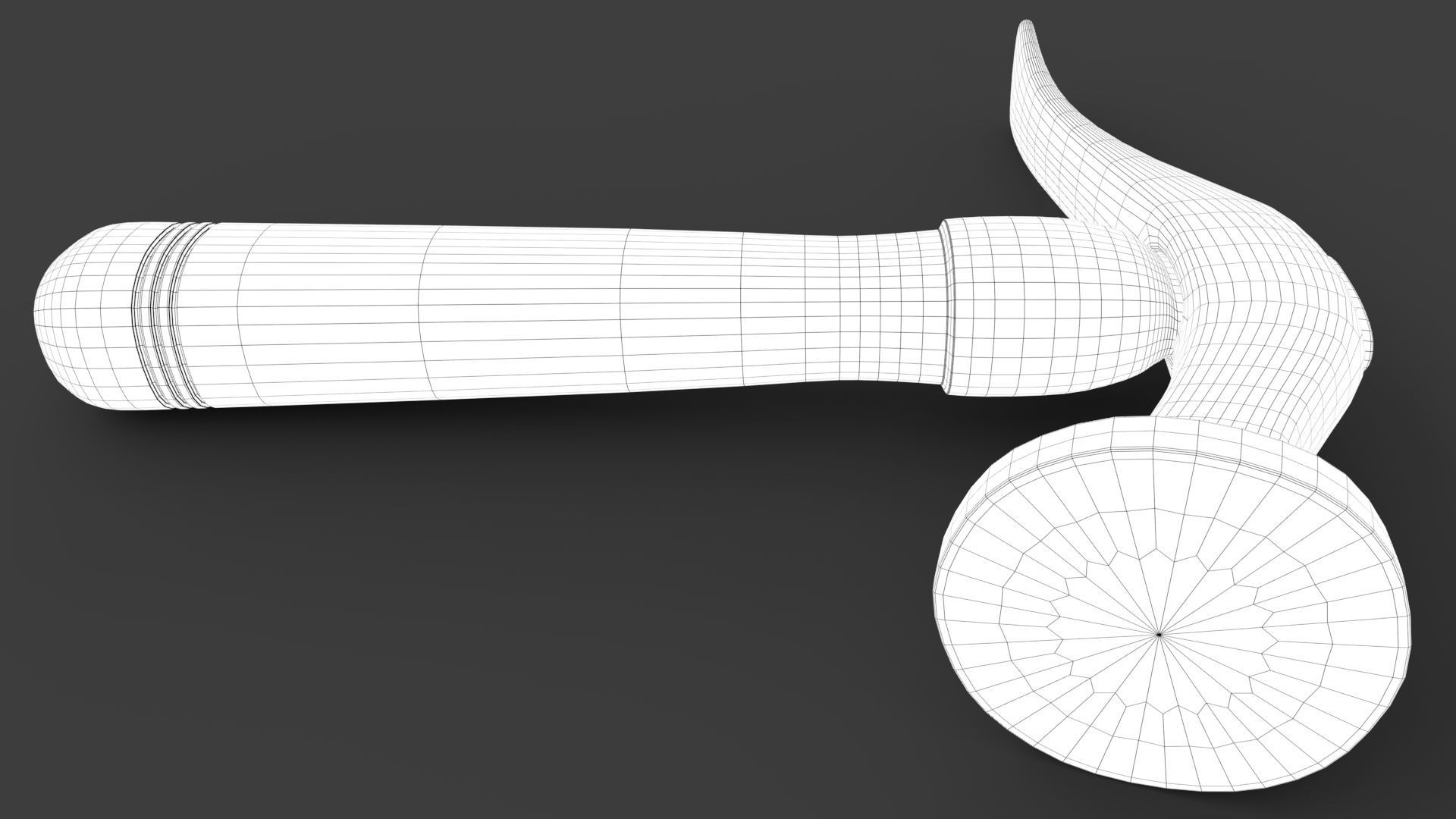 Shoe Hammer Low-poly 3D model_6