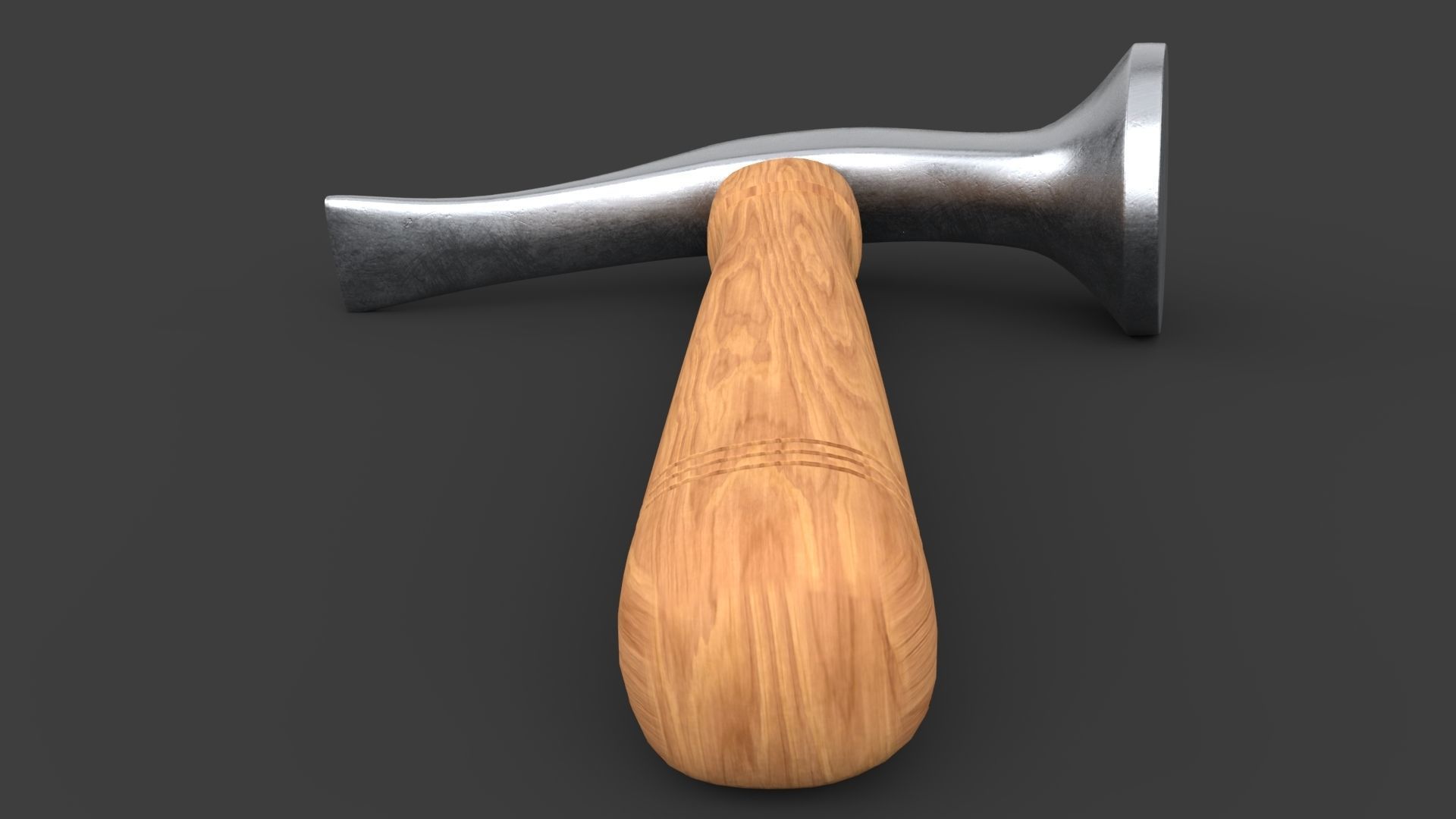 Shoe Hammer Low-poly 3D model_35