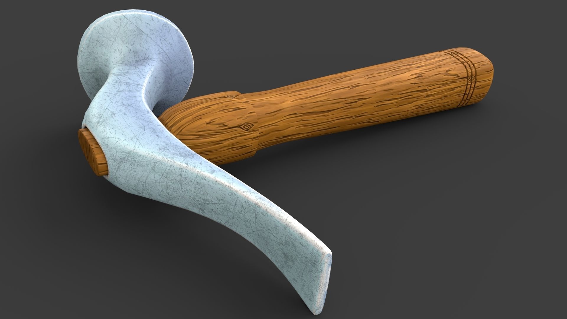 Shoe Hammer Low-poly 3D model_44