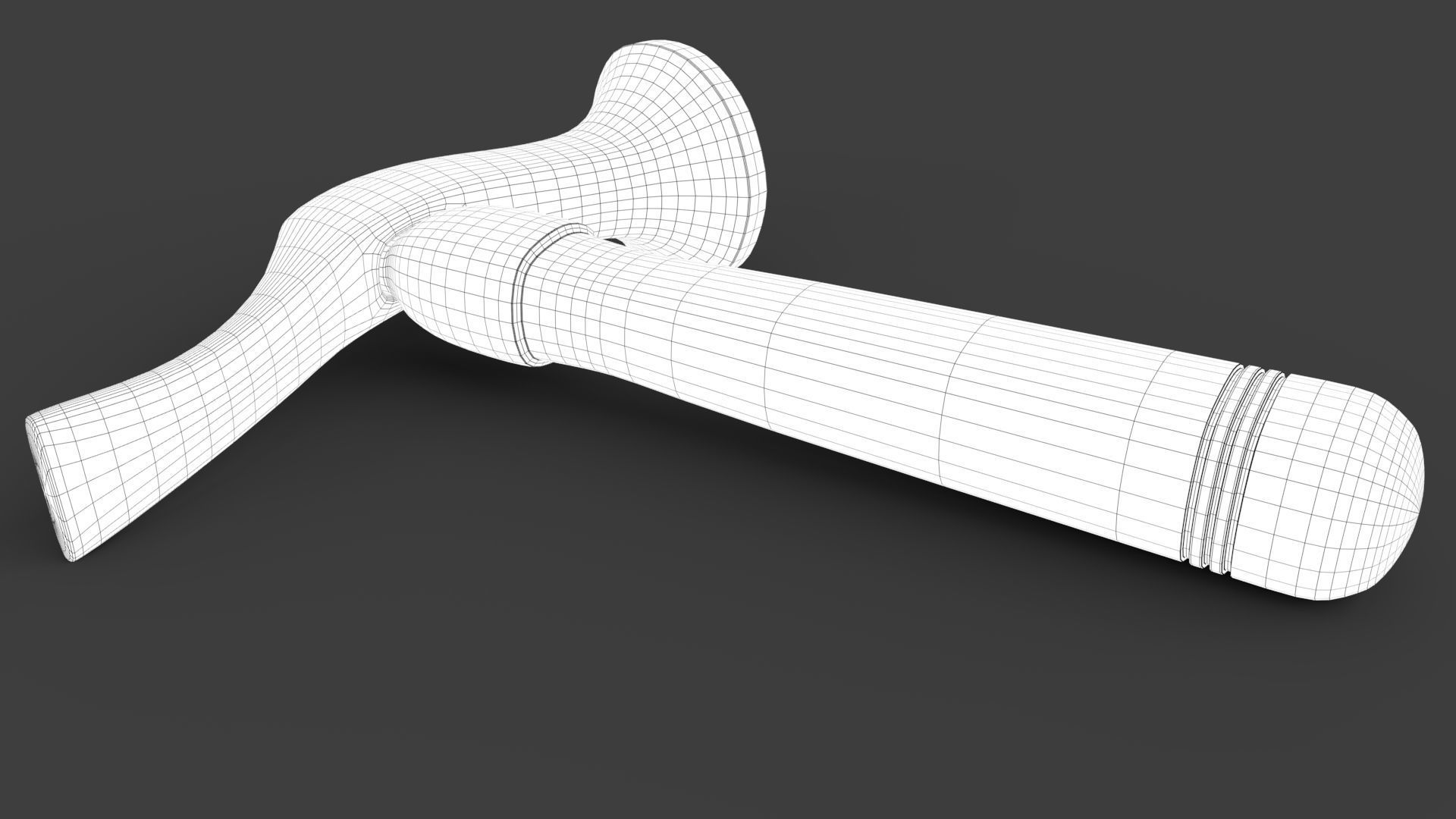 Shoe Hammer Low-poly 3D model_16