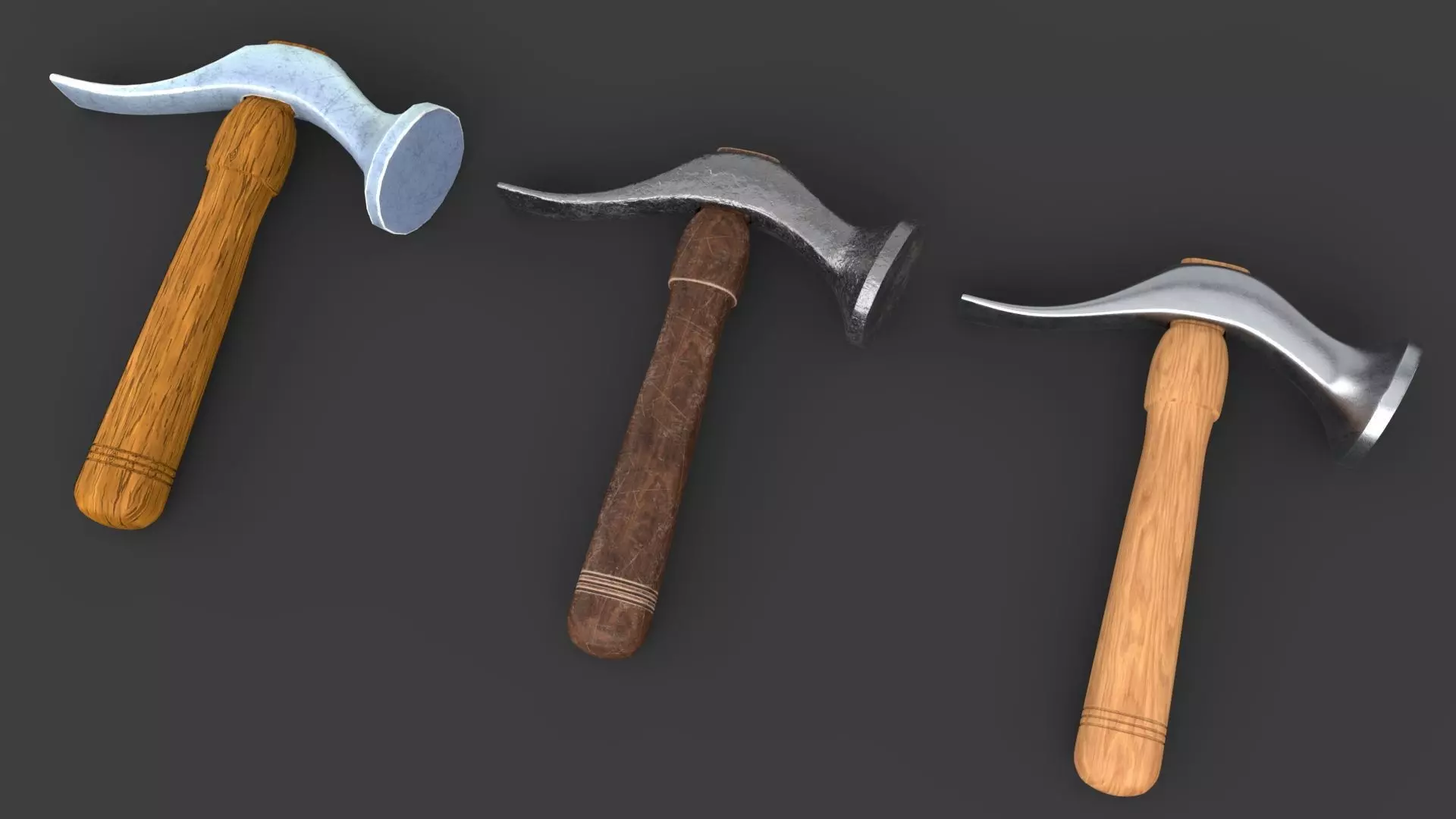 Shoe Hammer Low-poly 3D model_0