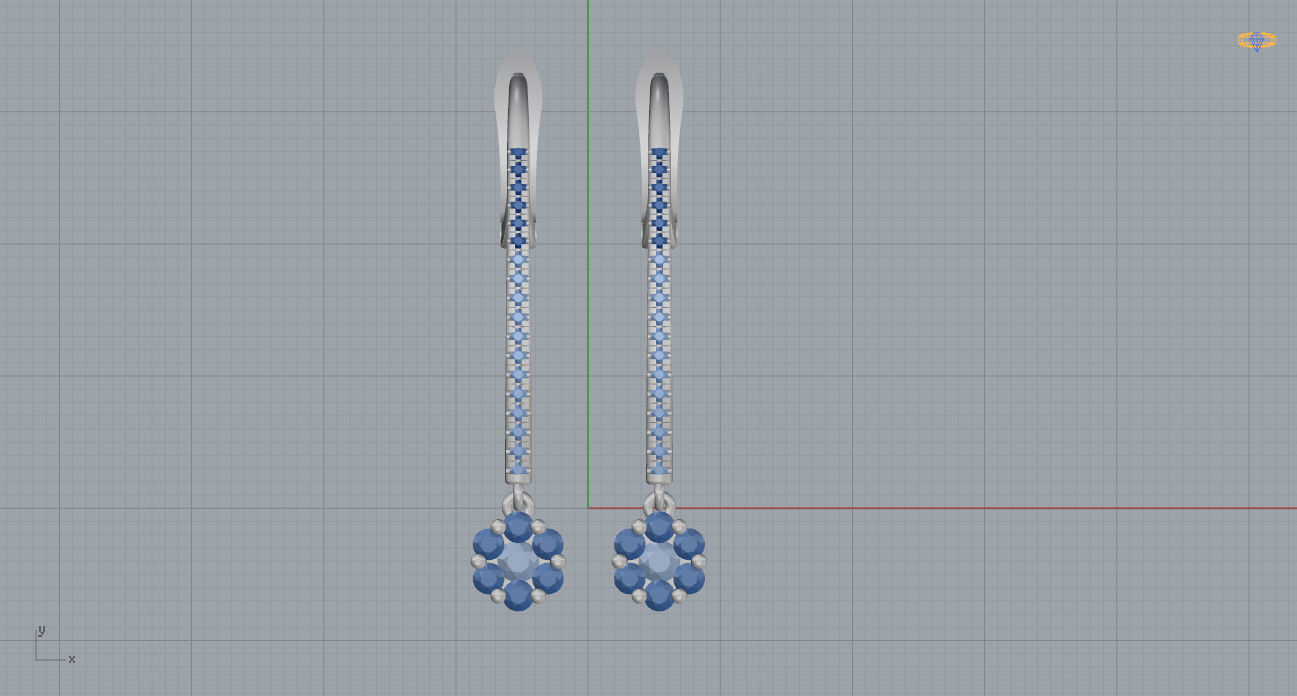 Earrings 11 3D print model_5