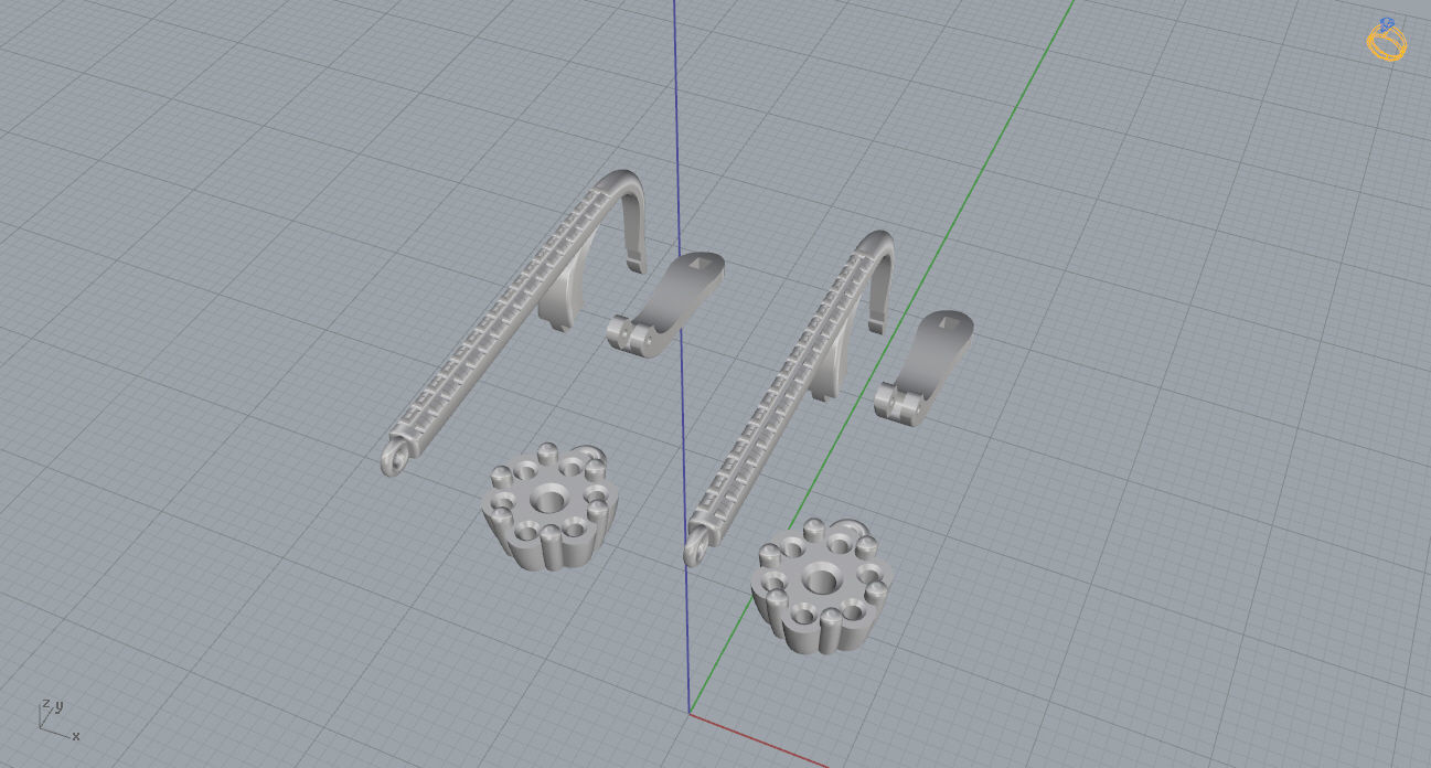 Earrings 11 3D print model_10