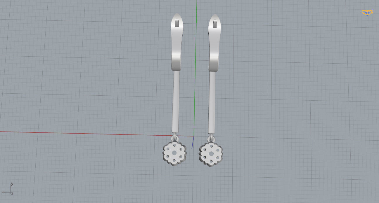 Earrings 11 3D print model_9