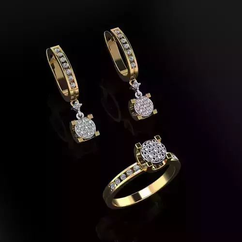 Ring and Earrings 128